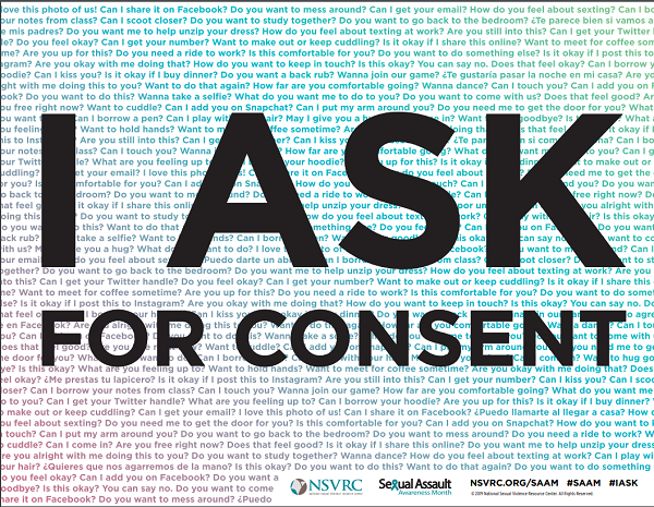 Sexual Assault Awareness Month, Creating a culture of consent